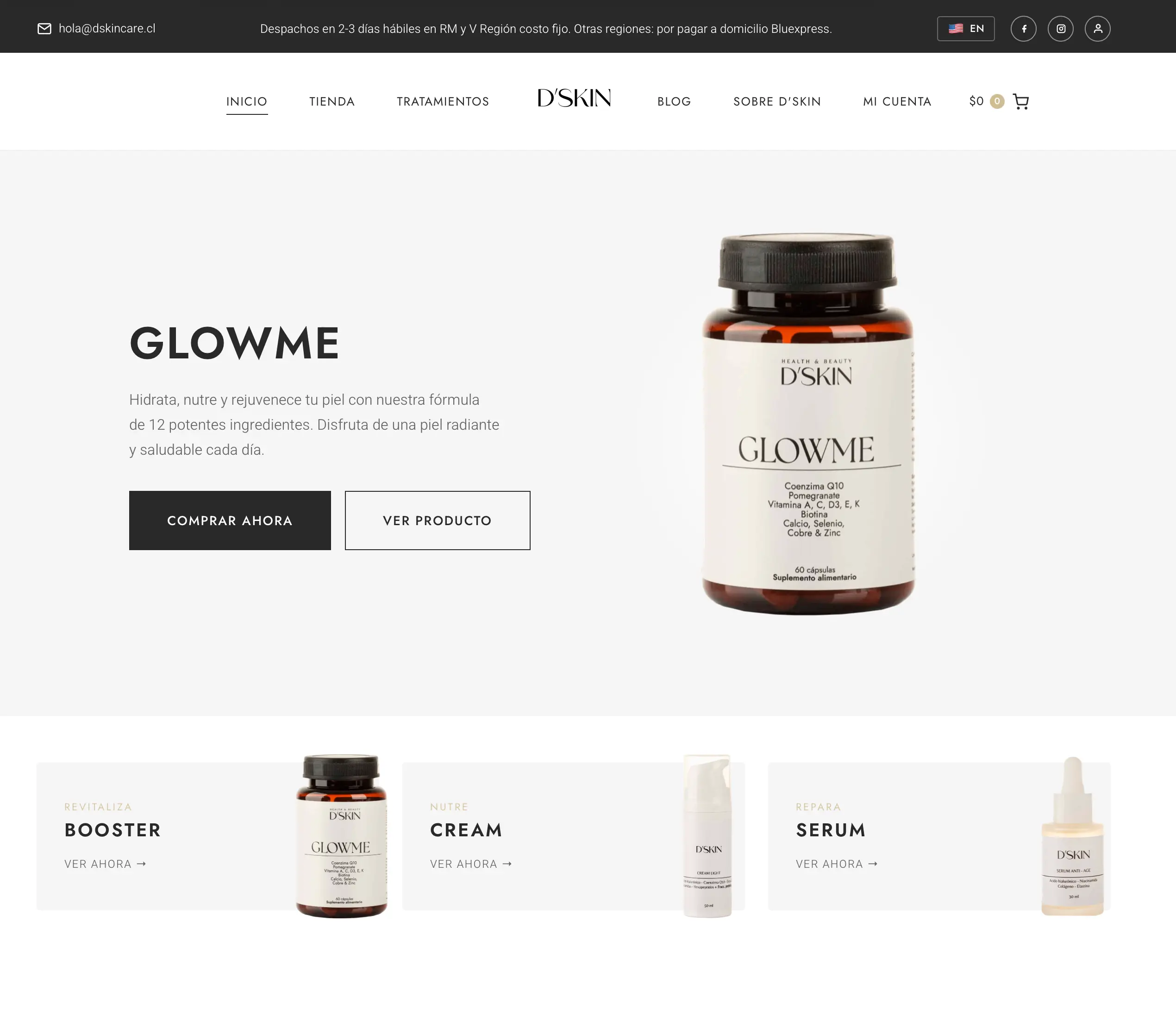 D'SKIN - WordPress to Astro Migration